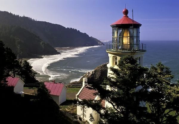 USA, Oregon, Florence. Heceta Head Lighthouse