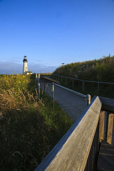 USA, Oregon, Newport, Yaquina Head, historic Yaquina Head Lighthouse