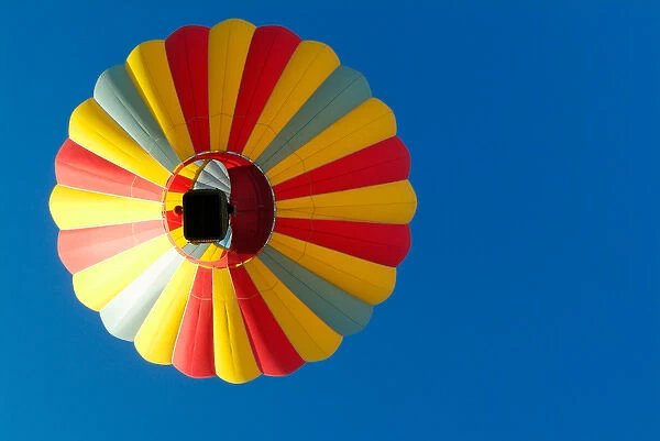 USA, Oregon, Portland, Hot air balloon at the Tigard Festival of Balloons in Cook Park