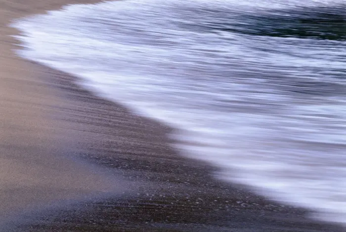 Framed Print : USA, Oregon, Shore Acres State Park. Waves and beach sand Framed Print : USA, Oregon, Shore Acres State Park. Waves and beach sand
