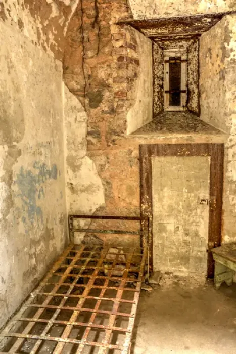 Framed Print : USA, Pennsylvania, Philadelphia, Eastern State Penitentiary. Interior of abandoned prison Framed Print : USA, Pennsylvania, Philadelphia, Eastern State Penitentiary. Interior of abandoned prison