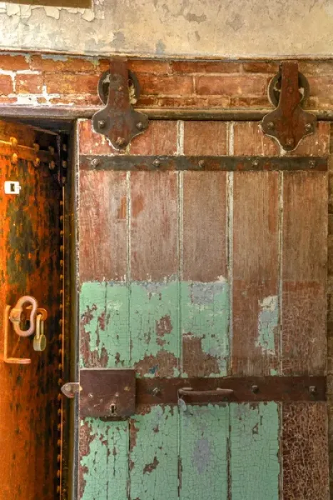Framed Print : USA, Pennsylvania, Philadelphia, Eastern State Penitentiary. Interior of abandoned prison