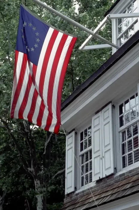 Framed Print : USA, Pennsylvania, Philadelphia. Betsy Ross House Framed Print : USA, Pennsylvania, Philadelphia. Betsy Ross House