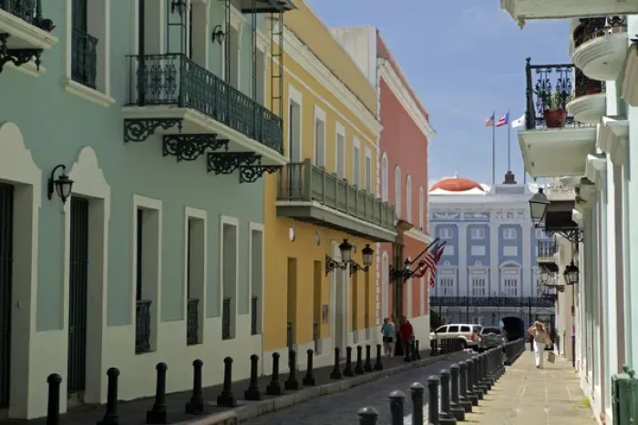 Framed Print : USA, Puerto Rico, San Juan. Facades of Old San Juan architecture of Puerto Rico Framed Print : USA, Puerto Rico, San Juan. Facades of Old San Juan architecture of Puerto Rico