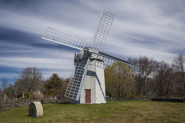 USA, Rhode Island, Jamestown, Jamestown Windmill, built 1787