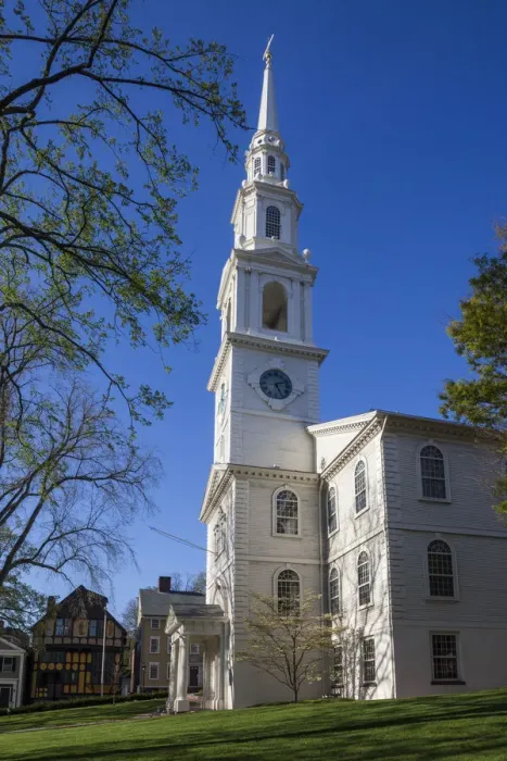 Framed Print : USA, Rhode Island, Providence, First Baptist Church in America Framed Print : USA, Rhode Island, Providence, First Baptist Church in America