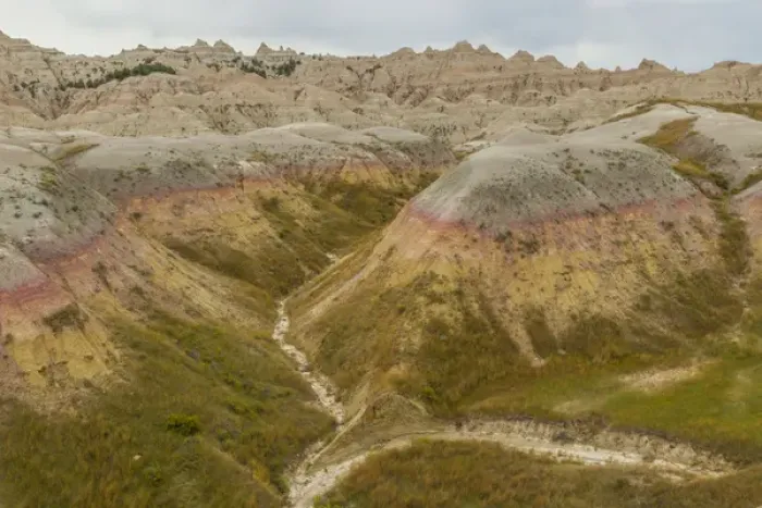 Framed Print : USA, South Dakota, Badlands National Park