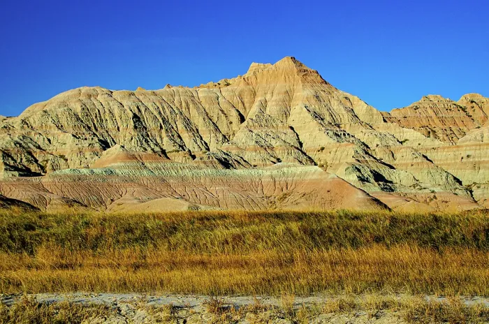 Framed Print : USA, South Dakota, Wall, Badlands National Park, Conata Picnic Area