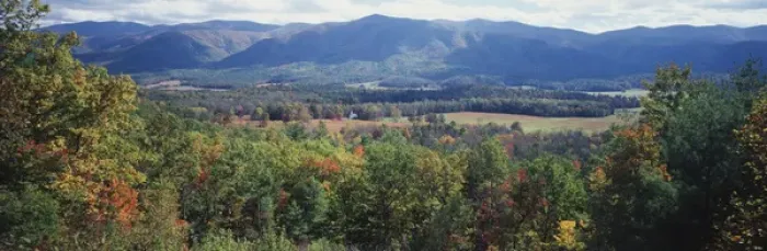 Framed Print : USA, Tennessee, Cades Cove, View of the Great Smoky Mountains in autumn Framed Print : USA, Tennessee, Cades Cove, View of the Great Smoky Mountains in autumn