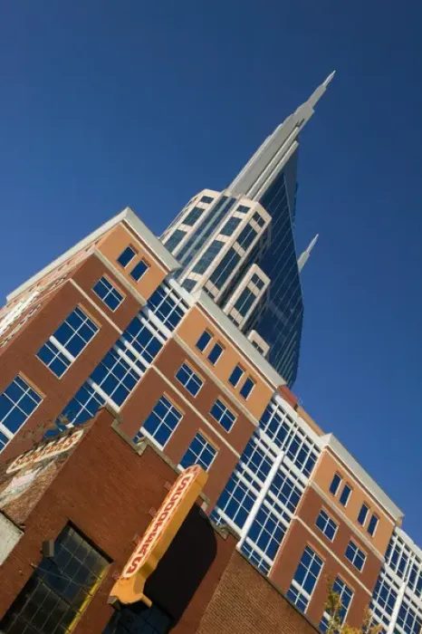 Framed Print : USA, Tennessee, Nashville: Bell South Tower Framed Print : USA, Tennessee, Nashville: Bell South Tower