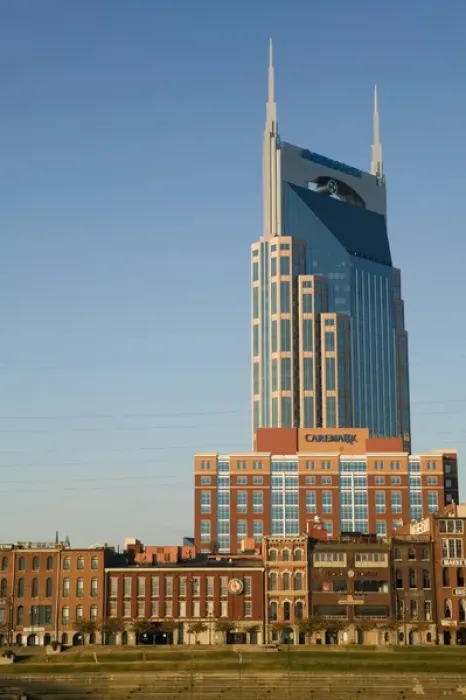 Framed Print : USA, Tennessee, Nashville: Downtown & Bell South Tower Framed Print : USA, Tennessee, Nashville: Downtown & Bell South Tower