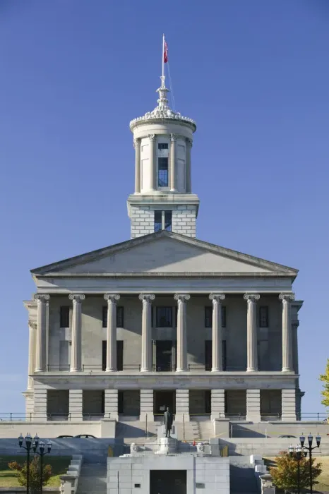 Framed Print : USA, Tennessee, Nashville: State Capitol Building