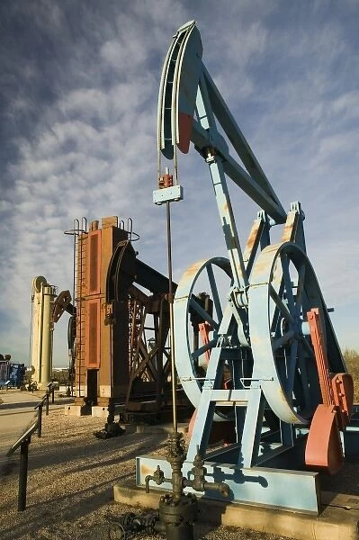 USA, TEXAS, Midland: Permian Basin Petroleum Museum Oil Drilling Machinery Display