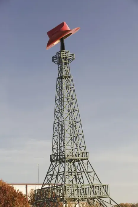 Framed Print : USA-TEXAS-Paris: The Eiffel Tower of Paris, Texas Framed Print : USA-TEXAS-Paris: The Eiffel Tower of Paris, Texas