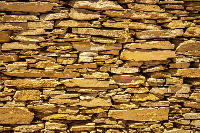 Framed Print : USA, Texas, Terlingua. Ruins of stone wall in Terlingua Ghost Town