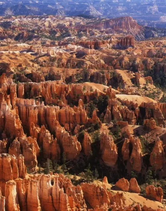Framed Print : USA, Utah, Bryce Canyon National Park, Rock hoodoos from inspiration point