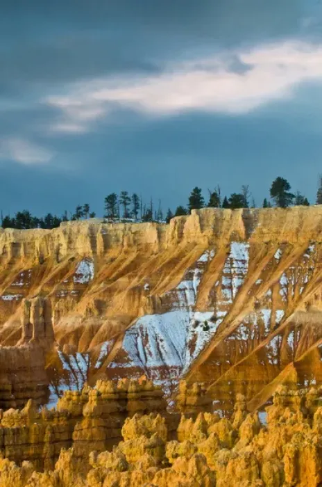 Framed Print : USA, Utah, Bryce Canyon National Park. Autumn snow and hoodoos in canyon Framed Print : USA, Utah, Bryce Canyon National Park. Autumn snow and hoodoos in canyon