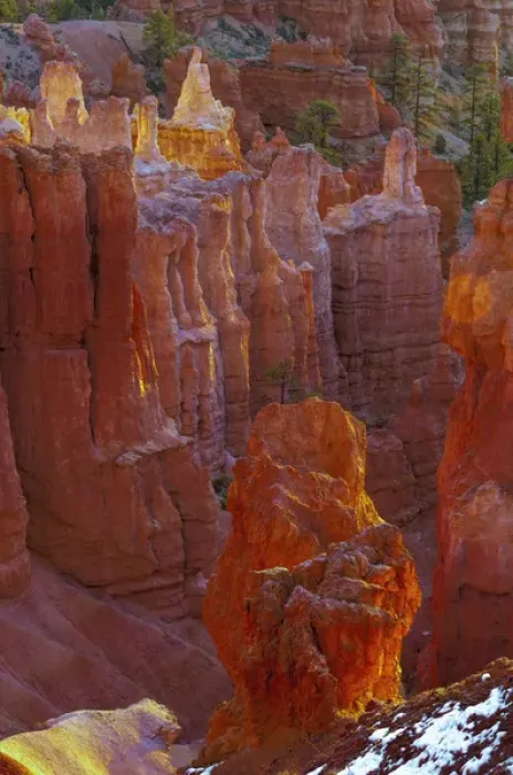 Framed Print : USA, Utah, Bryce Canyon National Park. Close-up of hoodoos Framed Print : USA, Utah, Bryce Canyon National Park. Close-up of hoodoos