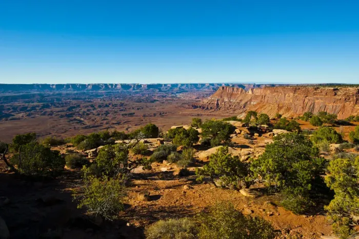 Framed Print : USA, Utah. Canyonlands National Park, Needles Overlook Framed Print : USA, Utah. Canyonlands National Park, Needles Overlook