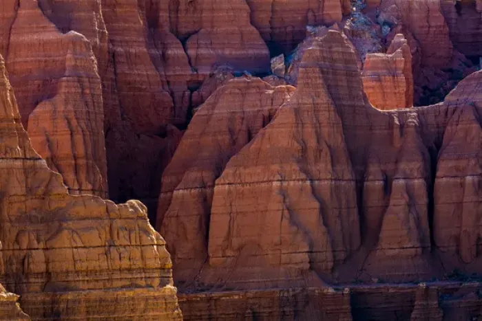 Framed Print : USA, Utah, Capitol Reef National Park. Eroded cliffs Framed Print : USA, Utah, Capitol Reef National Park. Eroded cliffs