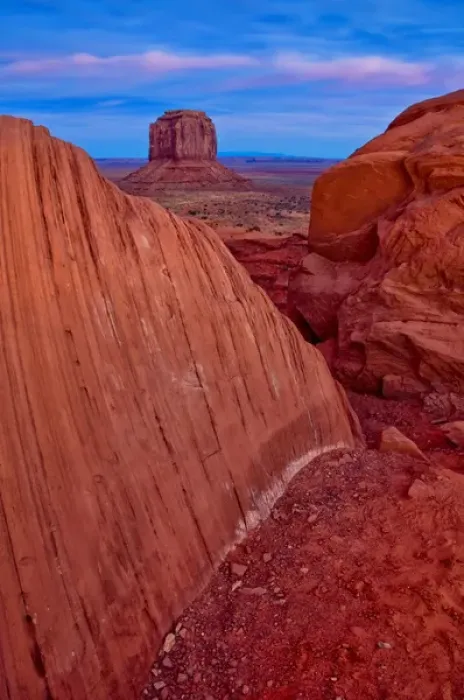 Framed Print : USA, Utah. Eroded sandstone formations at sunset Framed Print : USA, Utah. Eroded sandstone formations at sunset