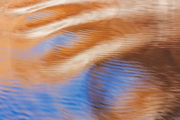 Framed Print : USA, Utah, Glen Canyon National Recreation Area. Abstract of cliff reflection in Lake Powell Framed Print : USA, Utah, Glen Canyon National Recreation Area. Abstract of cliff reflection in Lake Powell