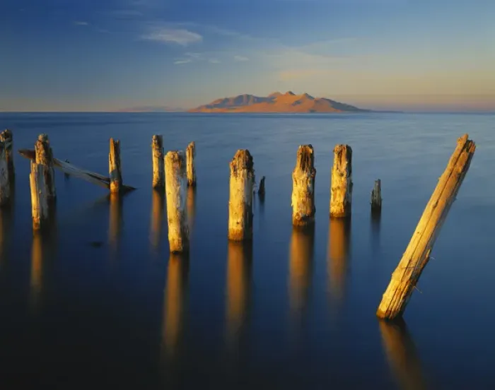 Framed Print : USA, Utah, Great Basin, Saltair, Great Salt Lake Framed Print : USA, Utah, Great Basin, Saltair, Great Salt Lake