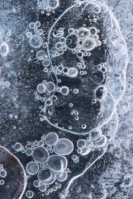 Framed Print : USA, Utah. Ice bubble, formations Arches National Park