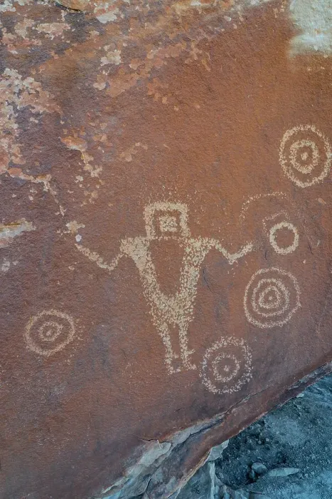 Framed Print : USA, Utah. Juggler Panel petroglyphs in San Rafael Swell Recreation Area Framed Print : USA, Utah. Juggler Panel petroglyphs in San Rafael Swell Recreation Area