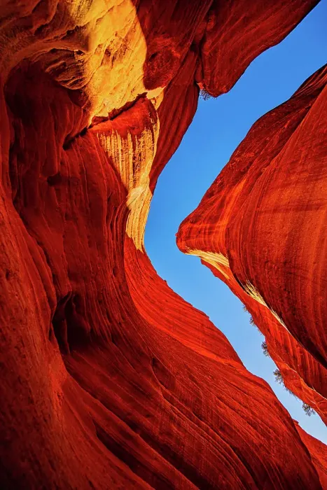 Framed Print : USA, Utah, Kanab, Peekaboo Slot Canyon Framed Print : USA, Utah, Kanab, Peekaboo Slot Canyon