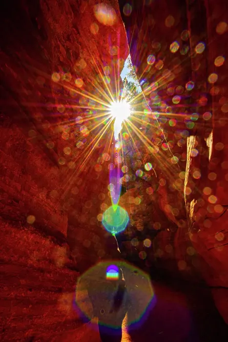 Framed Print : USA, Utah, Kanab, Peekaboo Slot Canyon, Sun Star Reflections Framed Print : USA, Utah, Kanab, Peekaboo Slot Canyon, Sun Star Reflections