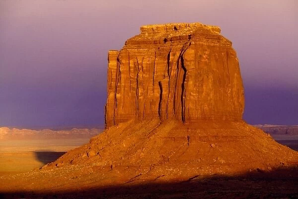 USA, Utah, Monument Valley. Merrick Butte is one of the largest buttes in Monument Valley, Utah