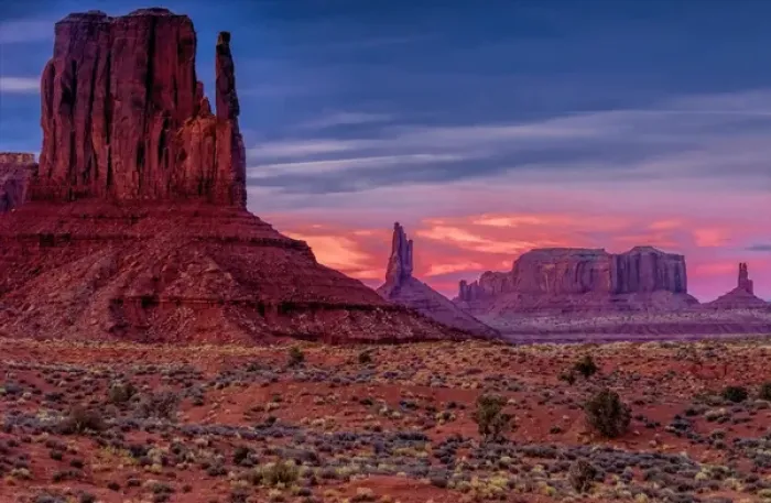 Framed Print : USA, Utah, Monument Valley Navajo Tribal Park. Landscape of eroded formations. Credit as Framed Print : USA, Utah, Monument Valley Navajo Tribal Park. Landscape of eroded formations. Credit as