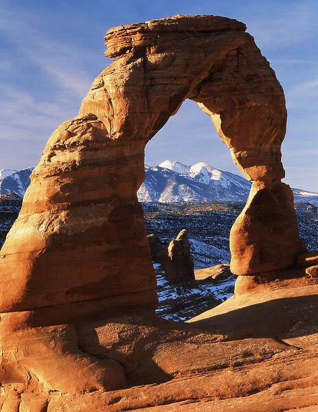 USA, Utah, View of delicate arch at Arches National Park