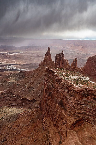 USA, Utah. The Washer Woman, Island in the Sky, Canyonlands National Park