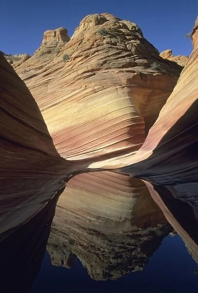 USA, Utah, The Wave, Coyote Buttes, Paria  /  Vermillion Cliffs National Monument