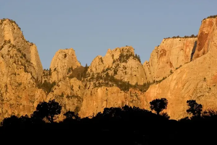 Framed Print : USA, Utah, Zion National Park. Towers of the Virgin River at sunrise Framed Print : USA, Utah, Zion National Park. Towers of the Virgin River at sunrise