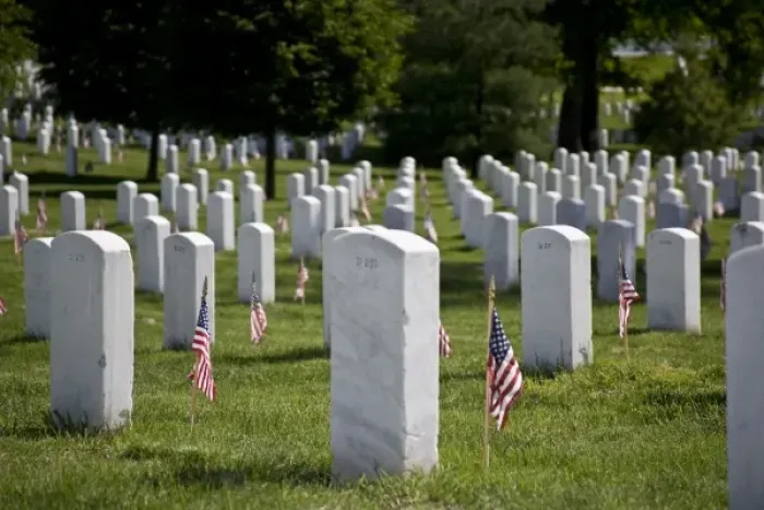 Framed Print : USA, VA, Arlington. Gravestones at Arlington National Cemetary