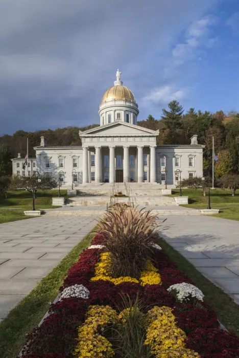 Framed Print : USA, Vermont, Montpelier. Vermont State House
