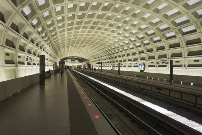 Framed Print : USA, Virginia, Arlington. Metro station in suburban Washington, D. C Framed Print : USA, Virginia, Arlington. Metro station in suburban Washington, D. C
