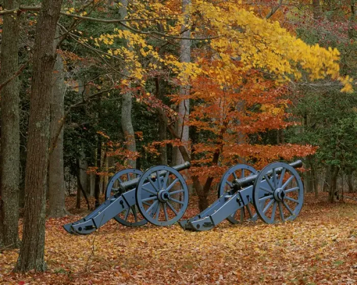 Framed Print : USA, Virginia, Colonial National Historic Park, French Artillery at Yorktown Framed Print : USA, Virginia, Colonial National Historic Park, French Artillery at Yorktown