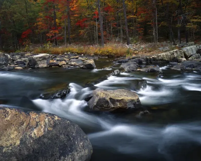Framed Print : USA, Virginia, Maury River, Autumn Framed Print : USA, Virginia, Maury River, Autumn