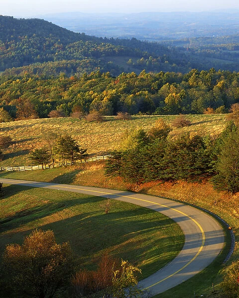 USA, Virginia, Patrick County, The Blue Ridge Parkway