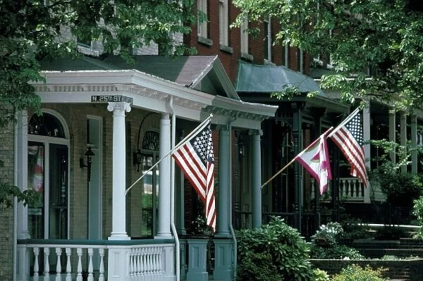 USA, Virginia, Richmond. Historic neighborhood