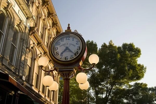USA, WA, Walla Walla. Falkenbergs clock is found in downtown Walla Walla