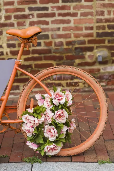 Framed Print : USA, Washington D. C. Georgetown. painted bicycle Framed Print : USA, Washington D. C. Georgetown. painted bicycle
