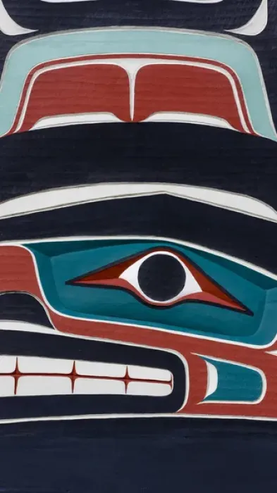 Framed Print : USA, Washington, Jamestown. Totem art. (PR) Credit as: Don Paulson / Jaynes Gallery Framed Print : USA, Washington, Jamestown. Totem art. (PR) Credit as: Don Paulson / Jaynes Gallery
