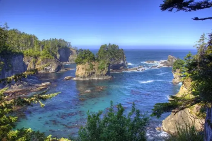 Framed Print : USA, Washington, Makah Nation Tribal Lands, Cape Flattery - northwesternmost point Framed Print : USA, Washington, Makah Nation Tribal Lands, Cape Flattery - northwesternmost point