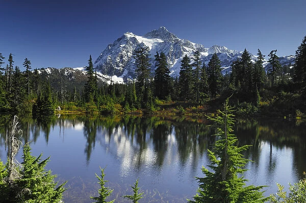 USA, Washington, Mount Shuksan, Mount Baker-Snoqualamie National Forest