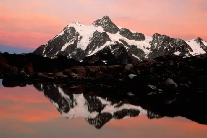 Framed Print : USA, Washington, Mt Shuksan Framed Print : USA, Washington, Mt Shuksan